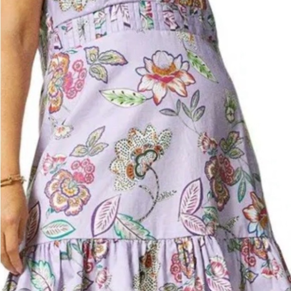 Karen Millen Purple and White Floral Dress - Picture 4 of 9
